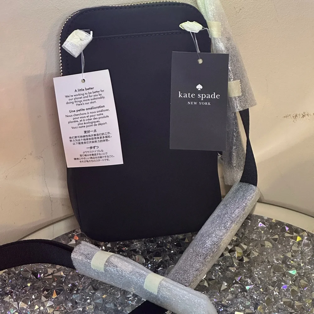 NWT - Kate Spade Chelsea Dual Zip Phone Crossbody. - Picture 2 of 3